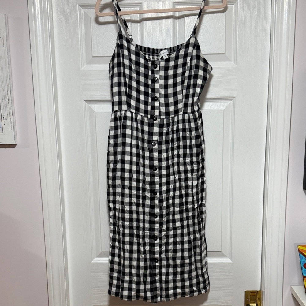 41 Hawthorn Checkered Midi Dress